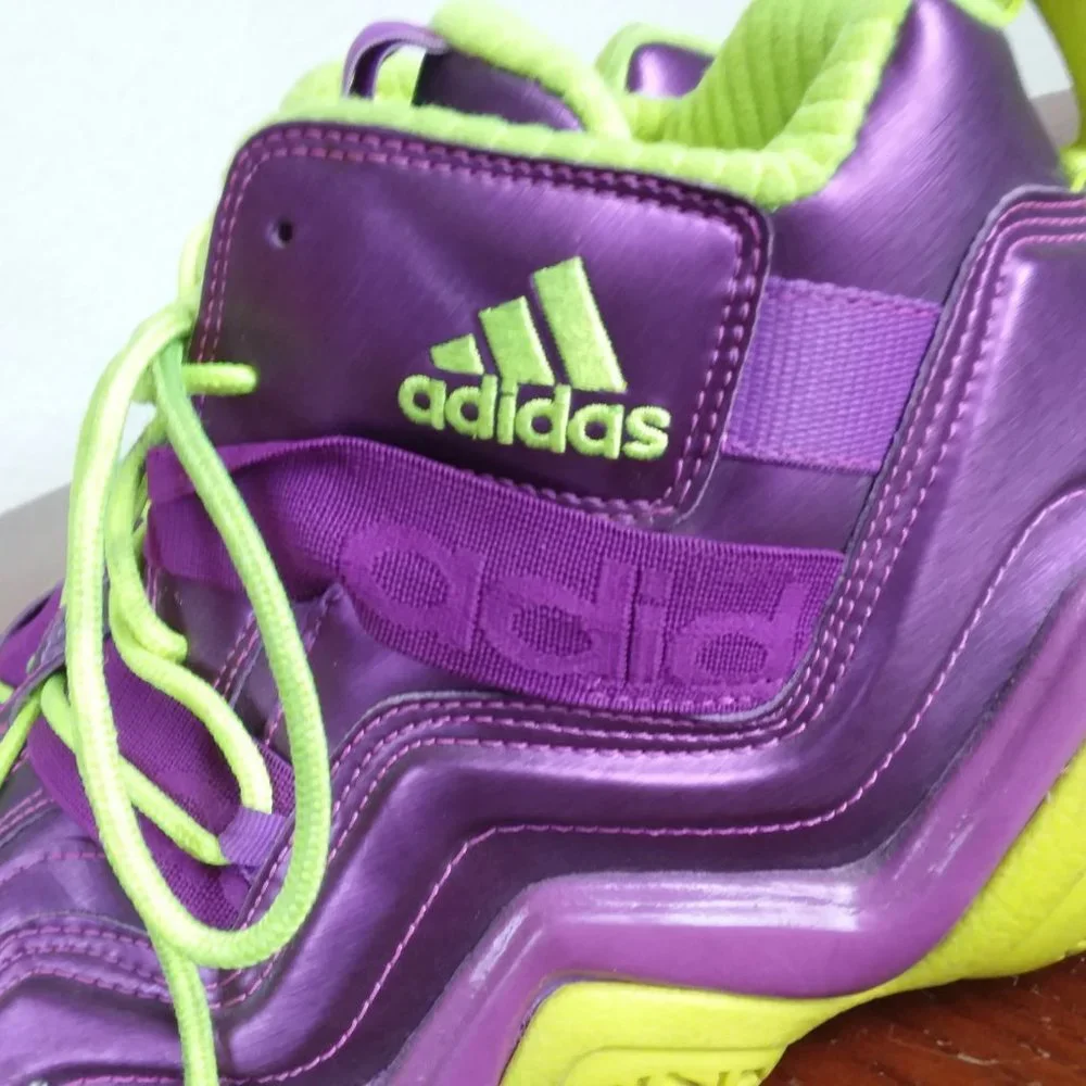 ADIDAS LA Lakers Los Angelos NBA Shoes Size 11
